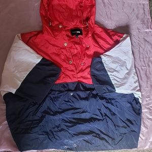 PLUS SIZE windbreaker
